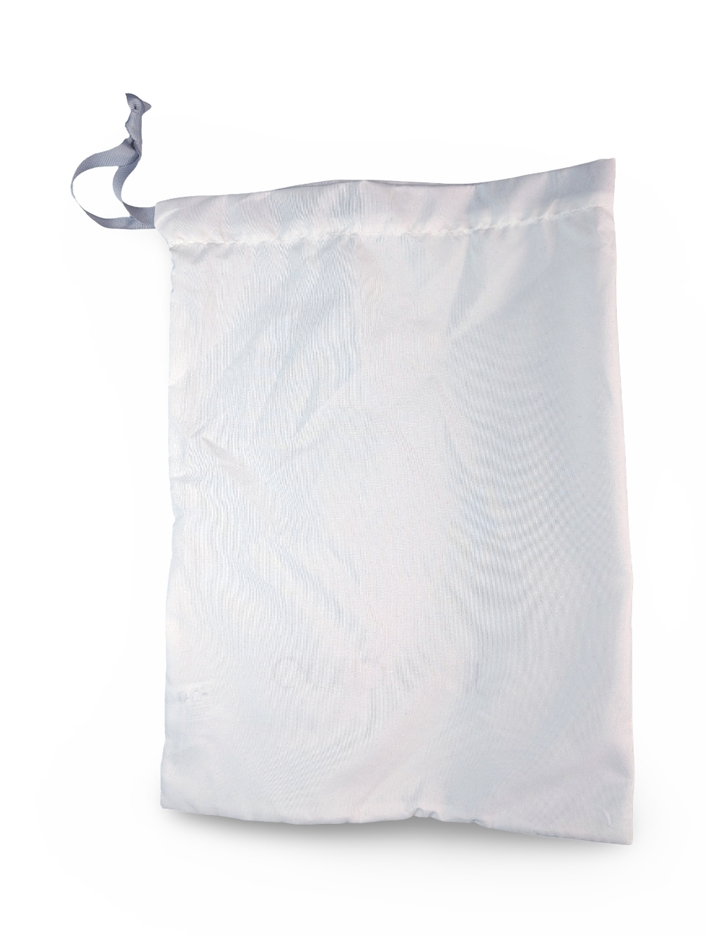 Jimmy Choo White Logo Drawstring Pouch Dust Bag 10.25" X 14" - Picture 3 of 4